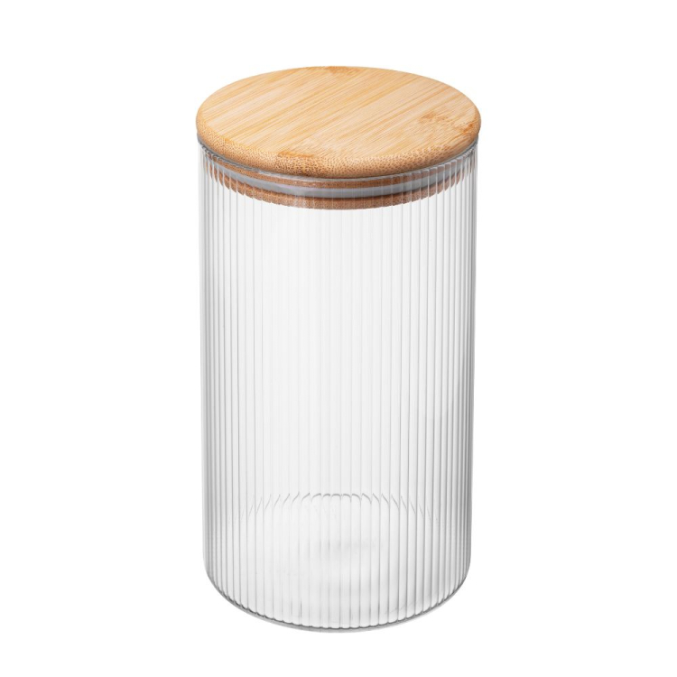 Pojemnik szklany okrągły JEFF 1000ml